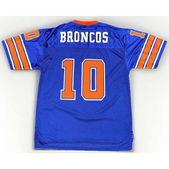 Boise State Broncos Colosseum Athletics NCAA Football Mesh Jersey 10 Fits XL/XXL - Picture 6 of 12